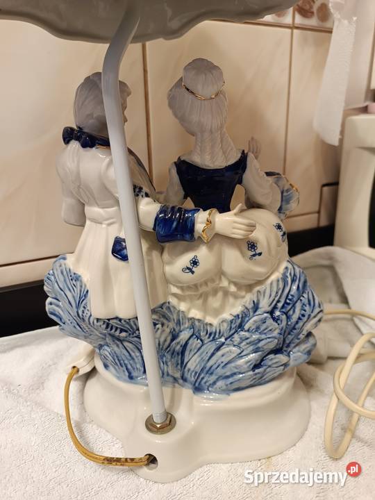 Porcelanowa lampa sprzedam