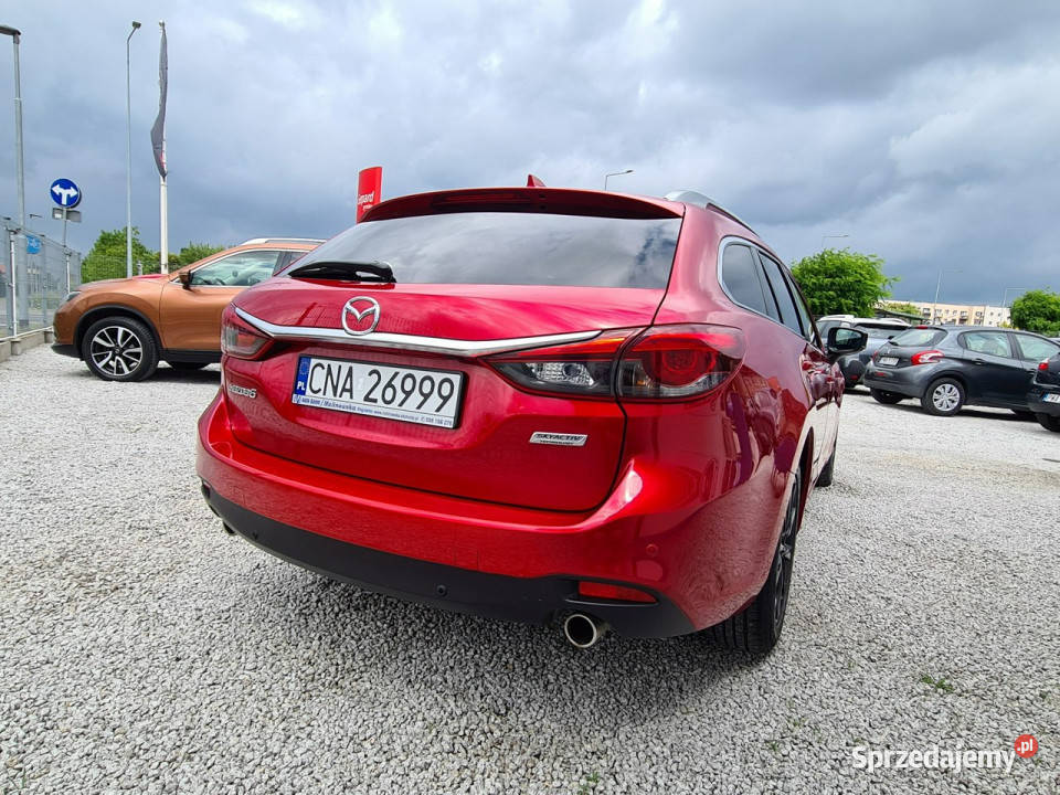 Mazda 6 BOSE Navi SkóraGrzaneEl Fotele Led Kombi Wągrowiec