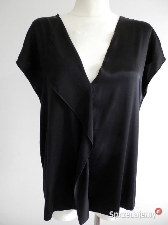 Bluzka Jedwabna 100 Naturalny Jedwab Wizytowa Łomża