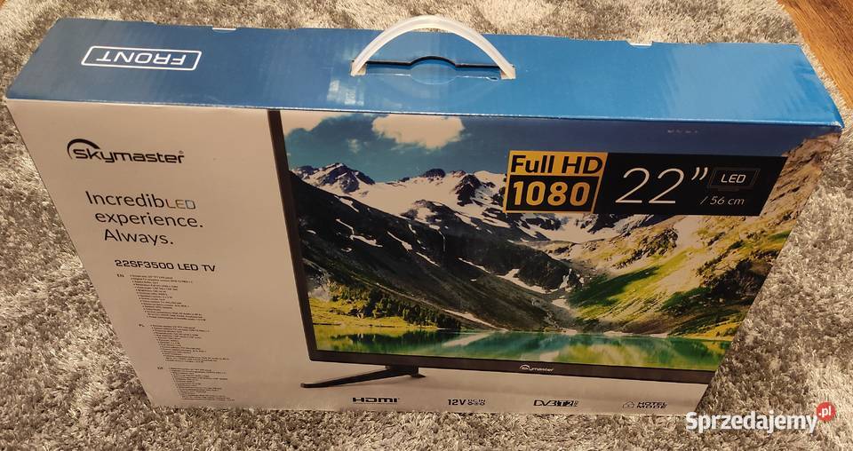 Nowy telewizor LED SKYMASTER 22 300PLN opolskie Opole sprzedam