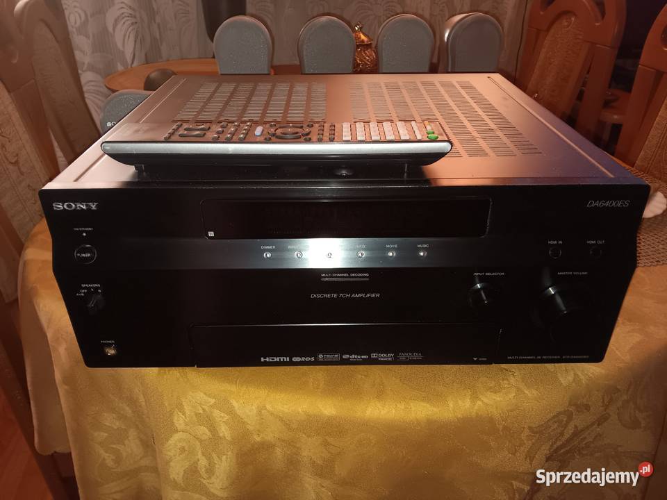 Sony strda6400es 71 hdmi black pilot Amplitunery śląskie Tychy