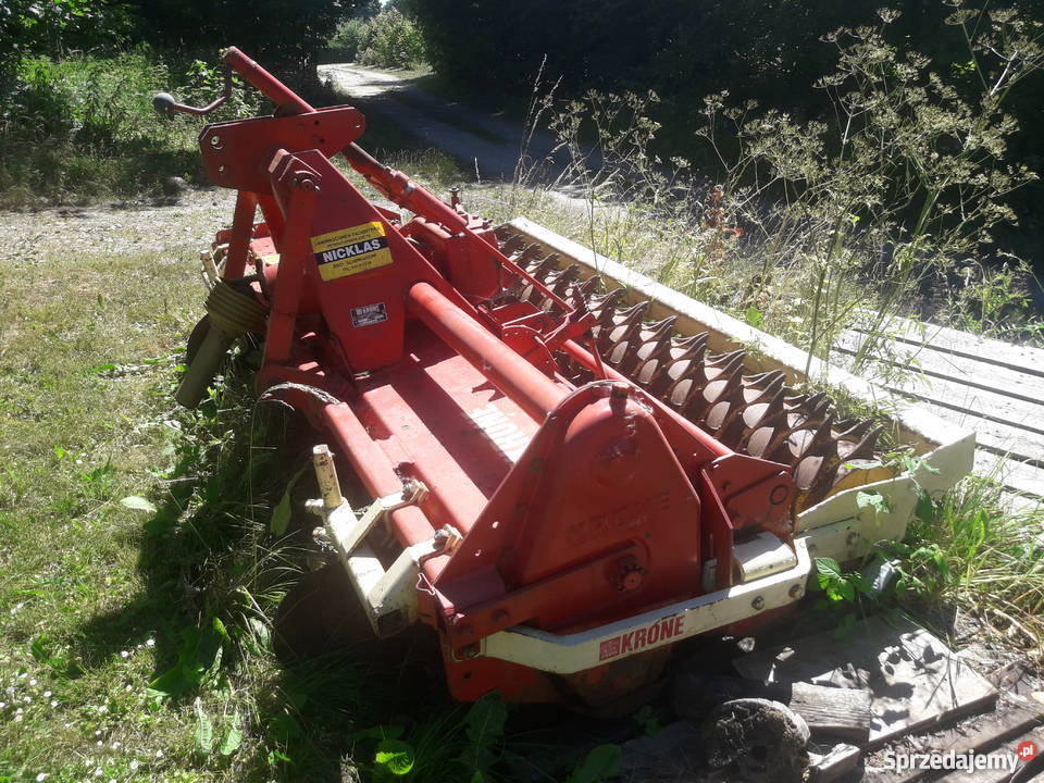 Brona aktywna wirnikowa rototiller Krone 25m zachodniopomorskie Gołogóra