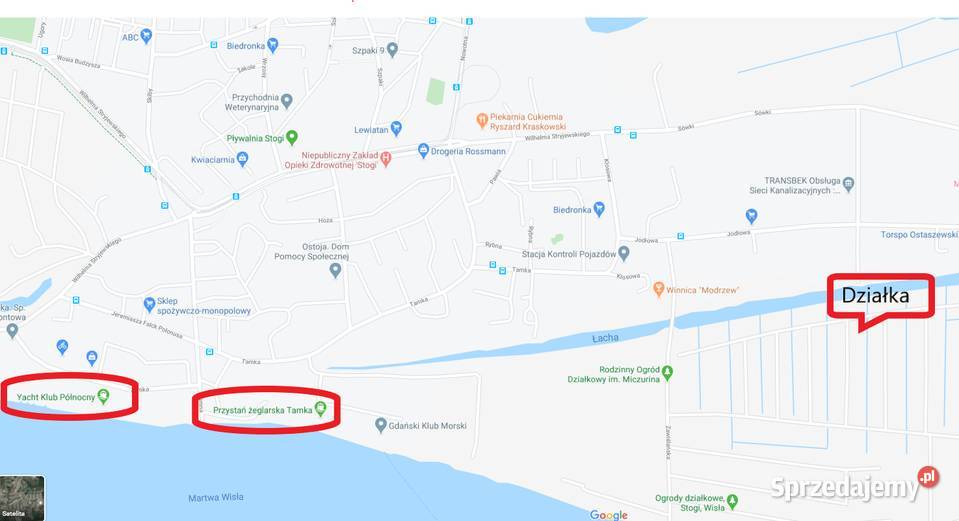 Działka ROD Gdańsk Stogi uzbrojona przygotowana