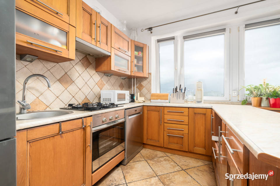 Przytulne M3 z pięknym widokiem11 piętro Szczecin sprzedam