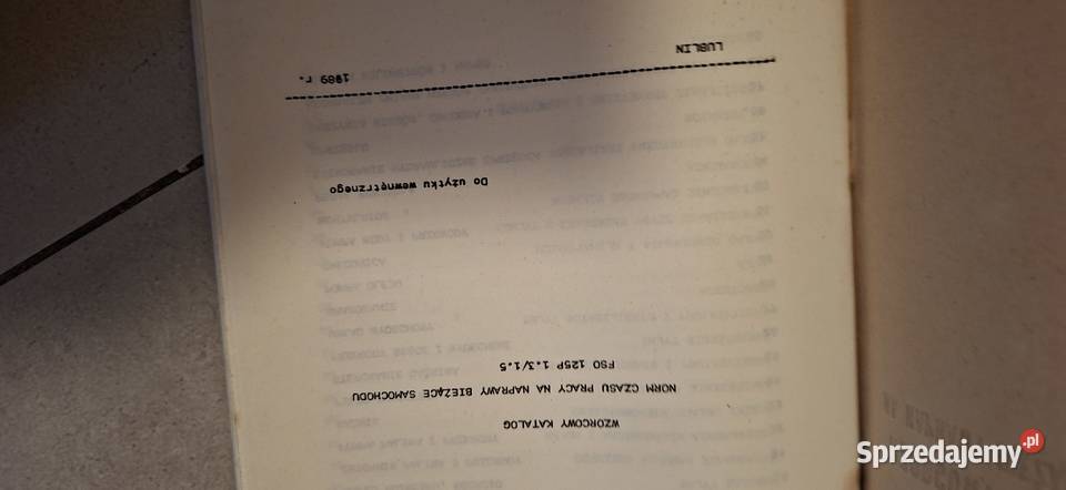 Ocena wysiłku statycznego pierwsze wydanie Łęczyca