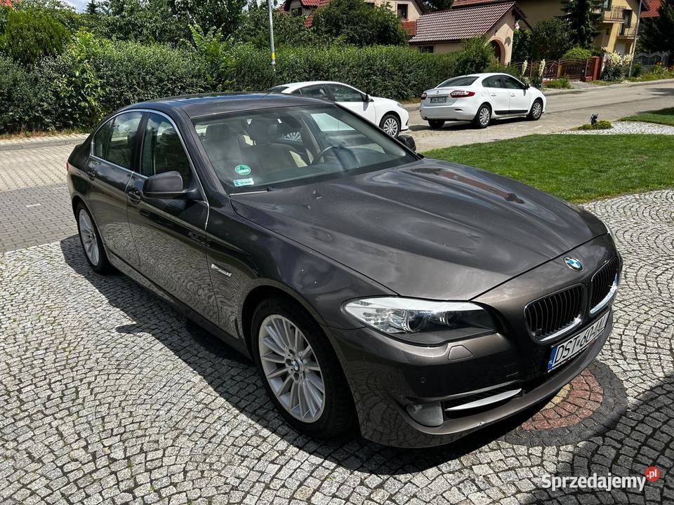 BMW Seria 5 F10 Raty Prywatnie 30d 245 Automat klimatyzacja Wrocław sprzedam
