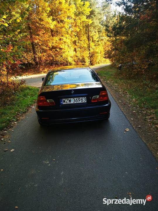 BMW E46 22 benzyna Rok produkcji 1999 Przyłęk