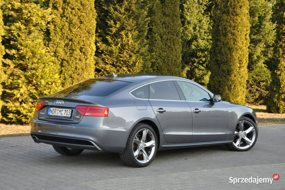 Audi A5 Sportback podgrzewane fotele mazowieckie Ostrów Mazowiecka sprzedam