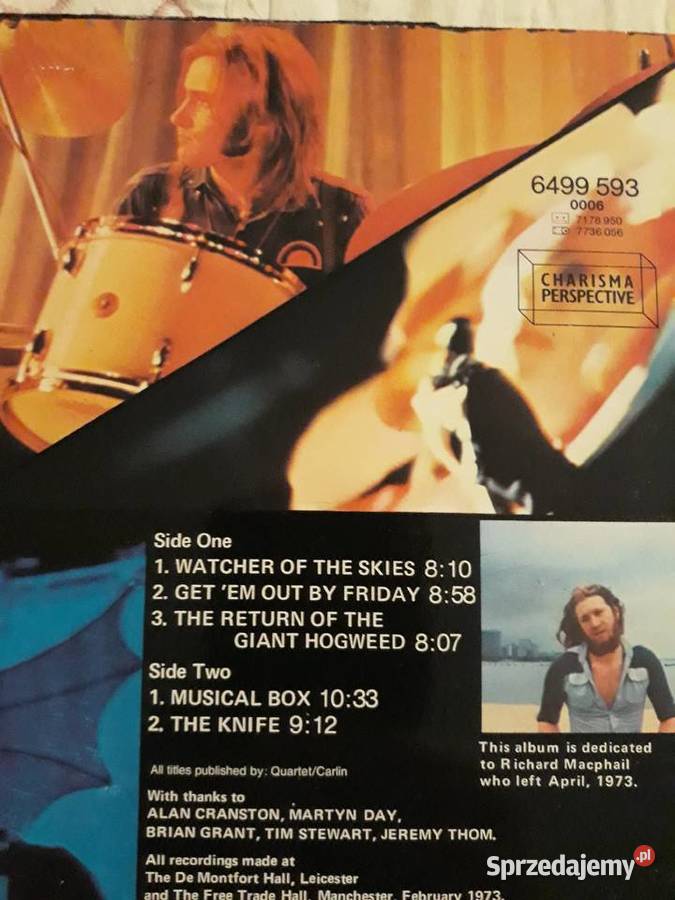 GENESIS LIVE 1973 Rzeszów