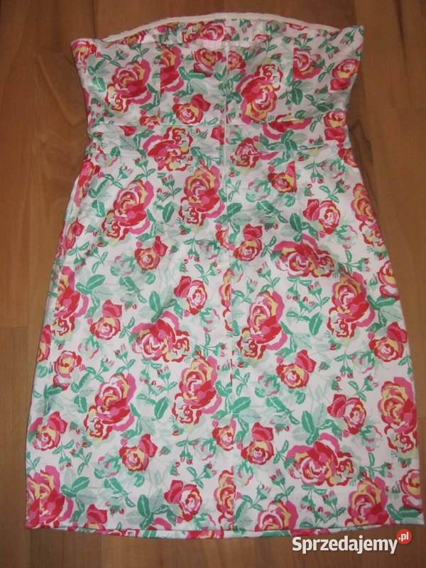 JeansClothes sukienka mini w kwiaty XS 34 Warszawa