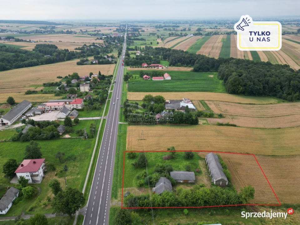 Zabudowana działka w miejscowości Podkrasne Liczba pokoi 4 sprzedam