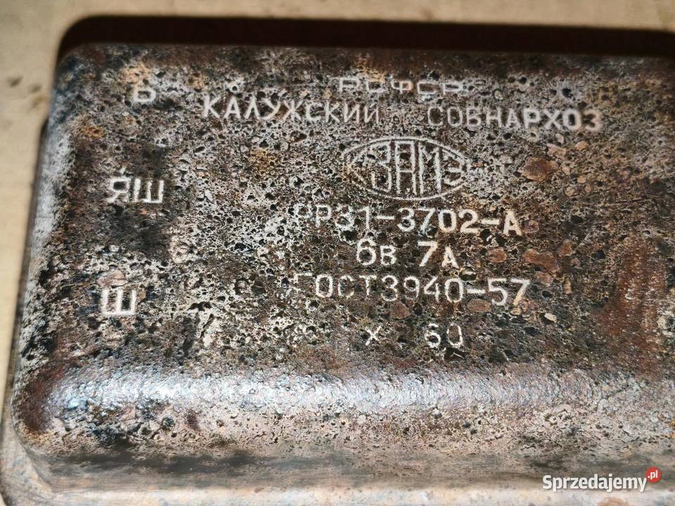 Regulator napięcia PP31 X60 roku M72 K750 Ural Leszno