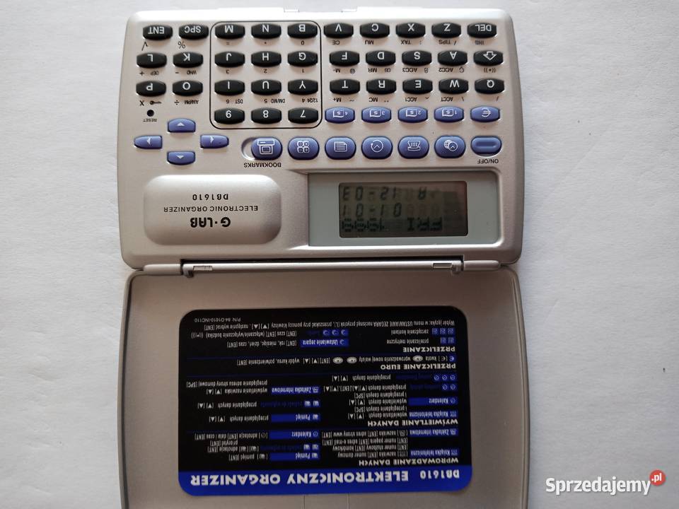 ELEKTRONICZNY ORGANIZER Szczecinek