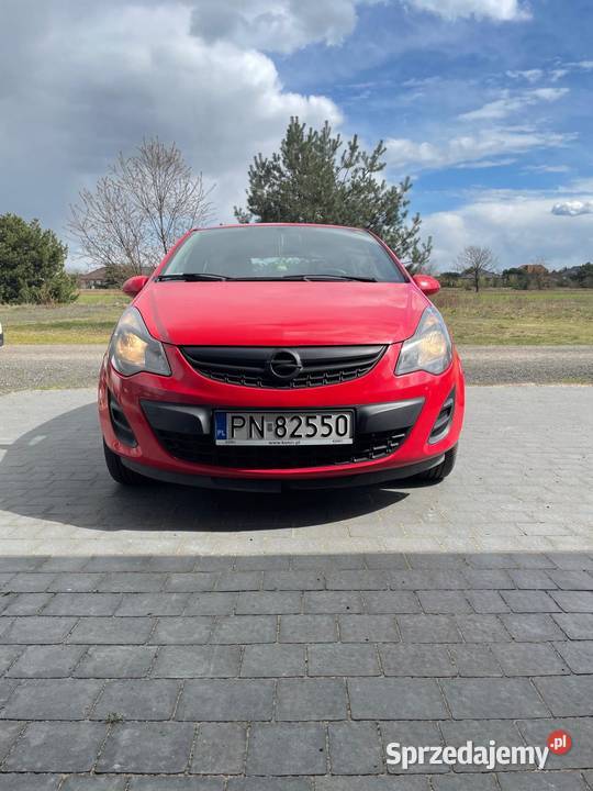 Opel Corsa D 2014 diesel 38 l100 zadbany wielkopolskie Węglew