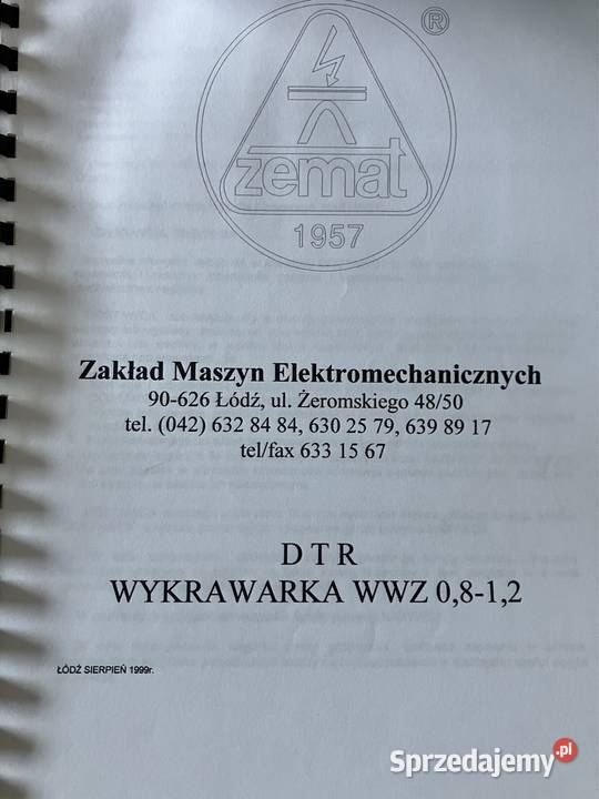 Wykrawarka walcowa 12 m Bujny sprzedam