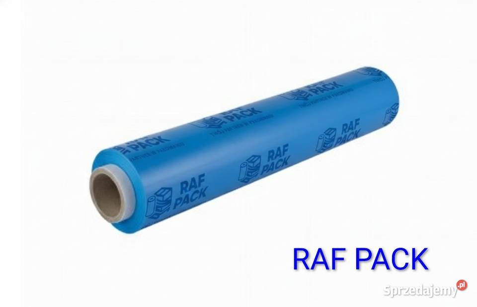 Folia stretch 25 23 mikrony Niebieska Nowość RAF Radomsko
