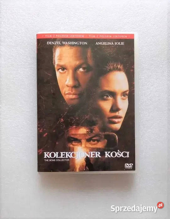 Kolekcjoner Kości DVD Bone Collector Jolie 1 płyta Filmy Zawiercie
