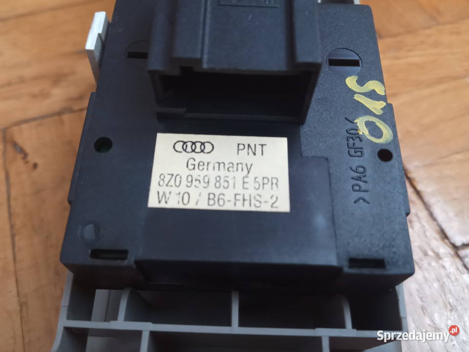 Audi A2 A4 B6 B7 Przełącznik szyb Panel lewy Panele sterowania, przełączniki podkarpackie Dębica
