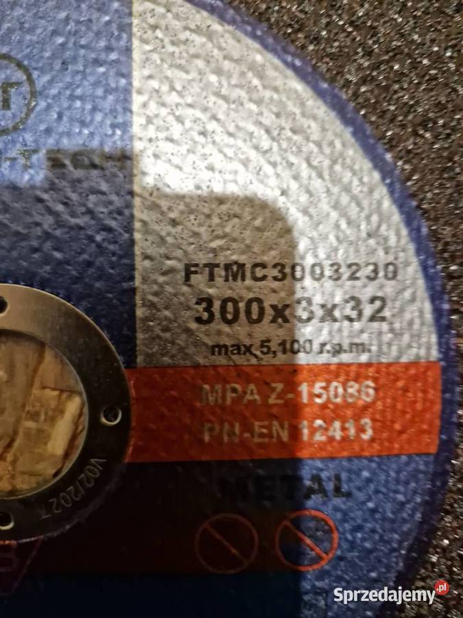 Tarcza tarcze do cięcia metalu stali inox Falon wielkopolskie Głogowa sprzedam
