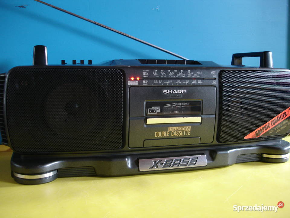 Radiomagnetofon SHARP WQT360H Zielona Góra sprzedam