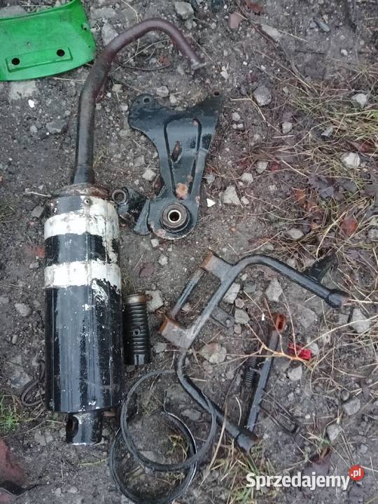 Skuter fonero 50 bagażnik tłumik filtr bag