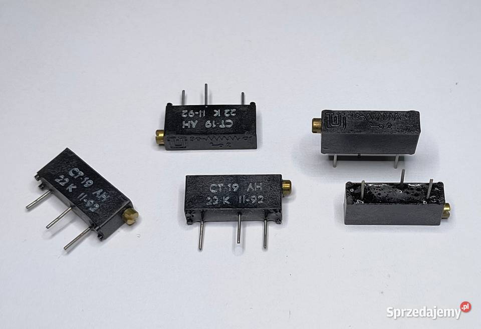 Potencjometr 22k CT19 Unitra TELPOD Gdańsk