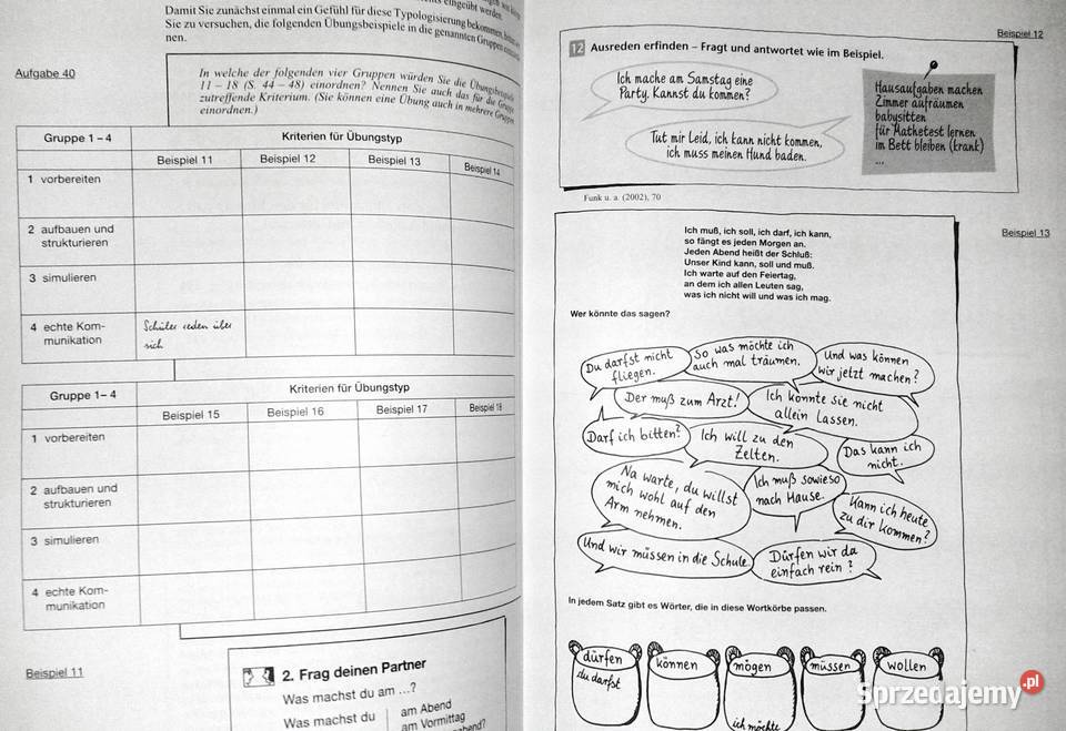 Fertigkeit Sprechen Fernstudieneinheit 20 Heide Chełm sprzedam