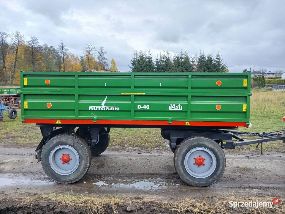 Przyczepa wywrotka d46 Rzgów