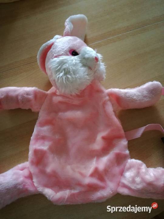 Plecak zajączek Różowy Halleenge Rabbit Ruck lubelskie Lublin sprzedam