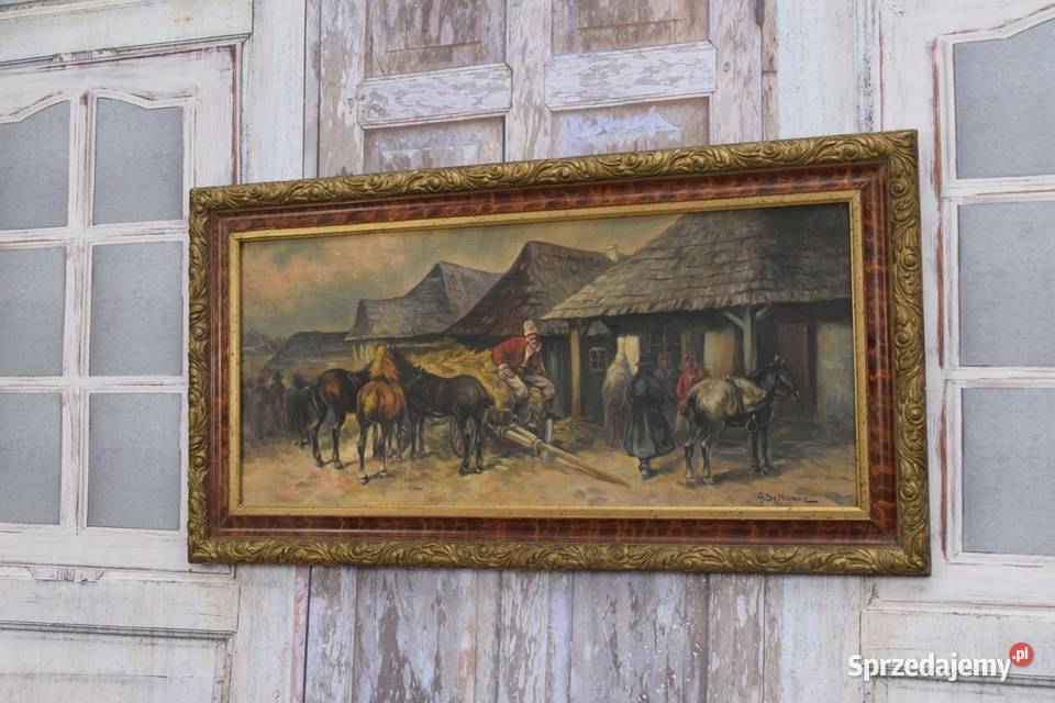 A Setkowicz Spotkanie przed Karczmą Stary Obraz Kraków