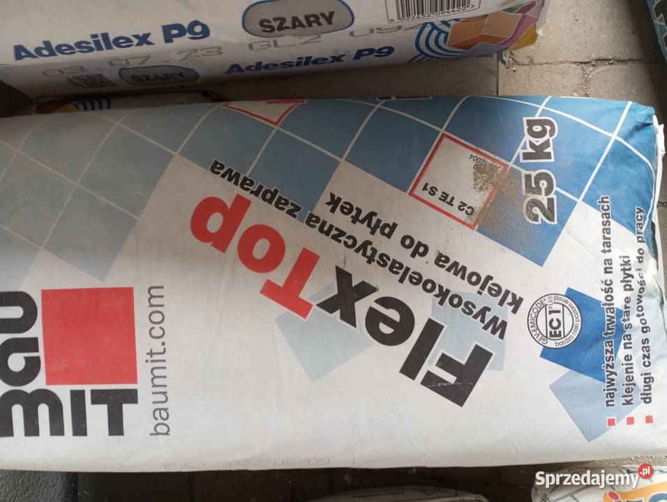 Okazja Mapei AdesilexP9 8Worków 2 worki FlexTop Dzierżoniów