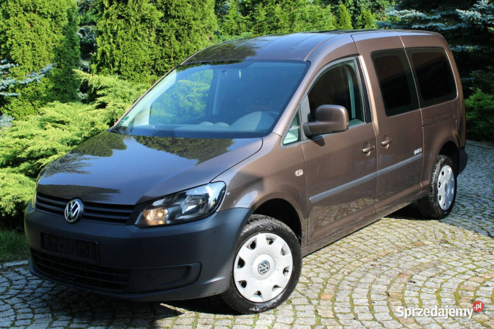 Volkswagen Caddy TDI Long Dobrt Stan JAKOO lakier metallic Lubań