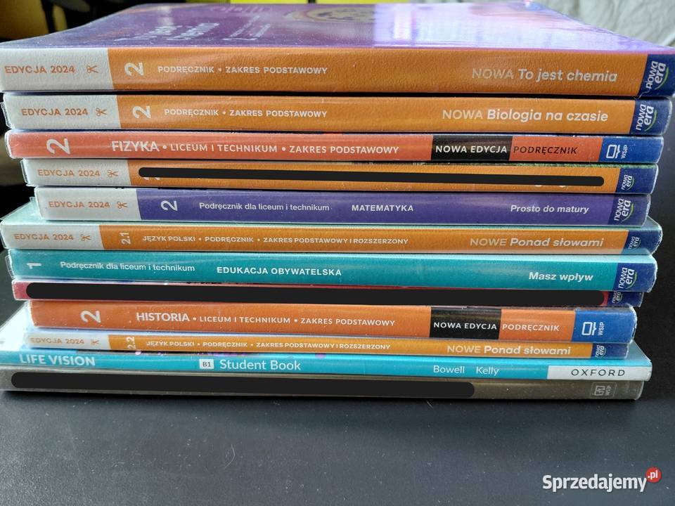 Książki Liceum 2 klasa zestawy mieszane Kultura i Rozrywka