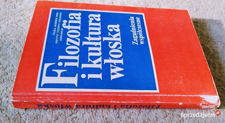 Filozofia i kultura włoska zagadnienia