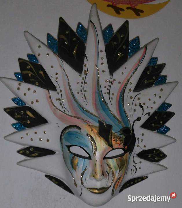 Porcelana maska na ścianę Warszawa