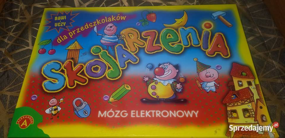 Skojarzenia mózg elektronowy gra edukacyjna 4 lata+ Małkinia Górna