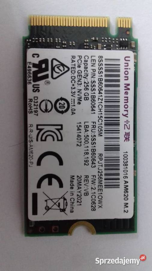 IdealneDysk ssd 256gb różne modelefotoInne do Warszawa