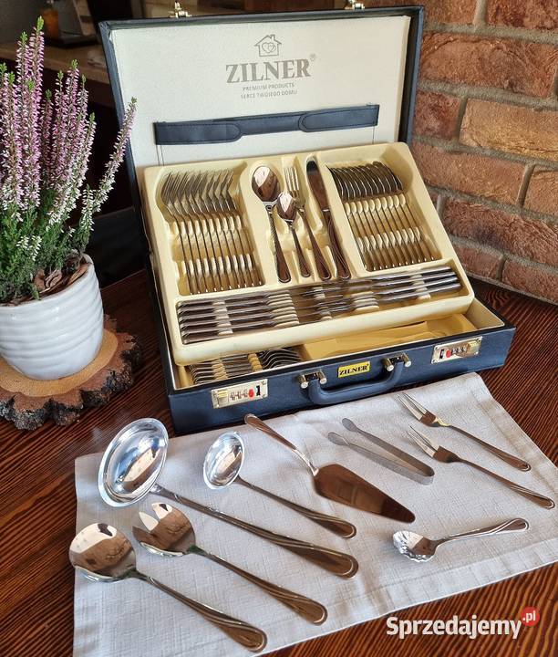 Walizka sztućce czarna Łódź