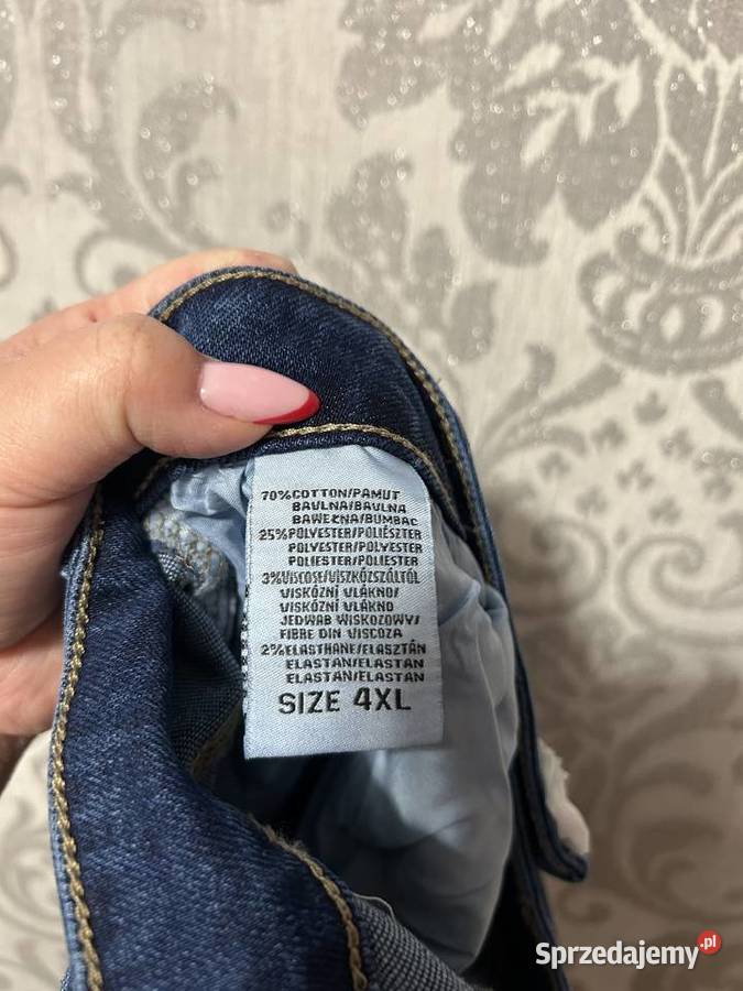 Niebieskie dżinsy Balloon 4XL Moon Girl Spodnie Warszawa sprzedam