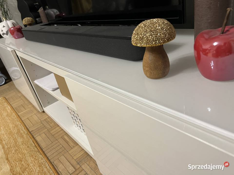 Szafka RTV z szybą 180cm Meblościanki Grodzisk Mazowiecki sprzedam