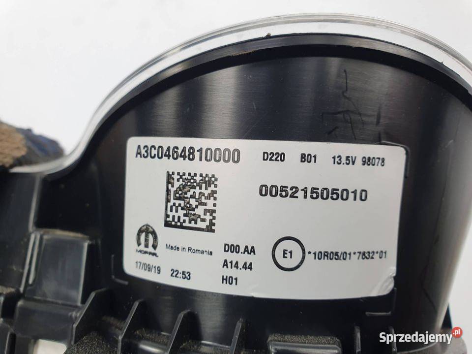 LICZNIK ZEGAR FIAT TIPO II 00521505010 Pozostałe Lipno