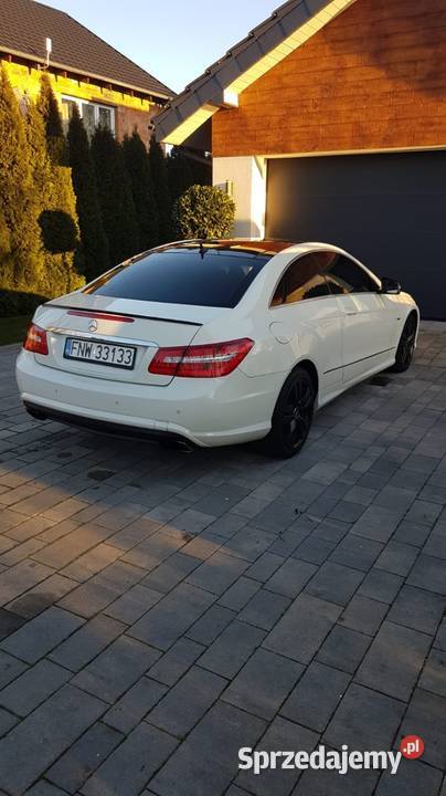 Piękny Mercedes E350 CDI Pakiet AMG 2009r Nowa Sól sprzedam