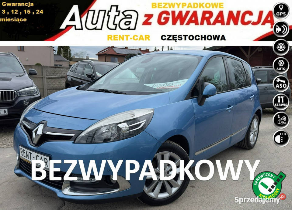Renault Scenic 15D110OPŁACONY Bezwypadkowy