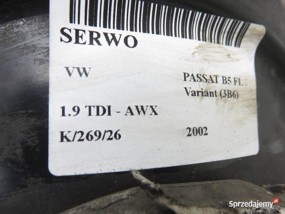 SERWO VW PASSAT B5 FL Variant 3B6 19 TDI AWX
