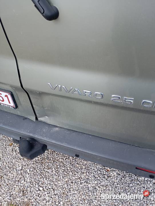 Opel Vivaro 25dci L2 dolnośląskie sprzedam