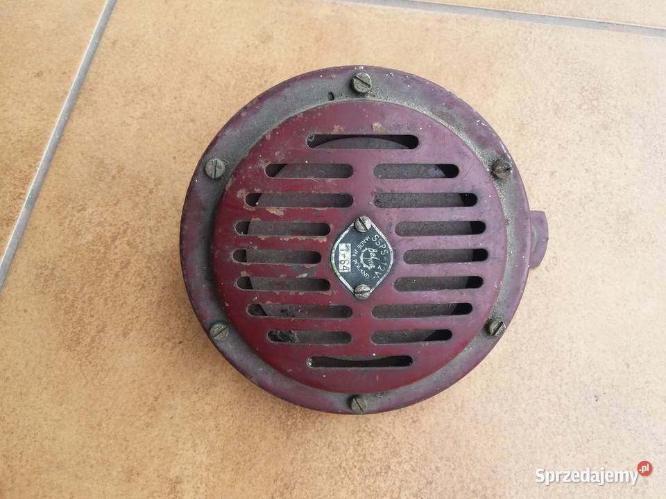 Klakson sygnał Belma SSPS 12v junak m10 shl wsk wielkopolskie