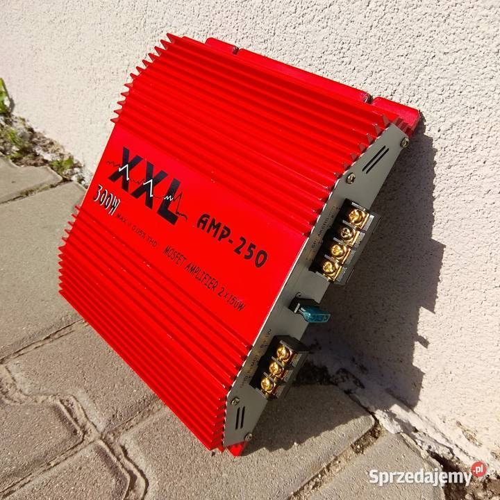 Wzmacniacz car audio XXL AMP250 300W mosfet