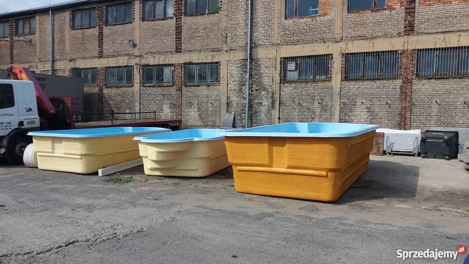 Basen ogrodowy poliestrowy 52x25x11 z osprzętem Warszawa