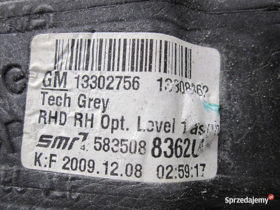OPEL ASTRA J 10r lusterko prawe 13302756 5 PIN Lusterka zewnętrzne sprzedam