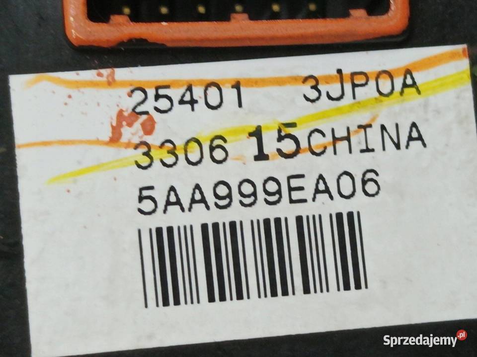 PRZEŁĄCZNIK SZYB LEWY PRZÓD 254013JP0A 330615